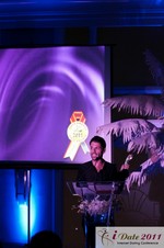 Joel Simkhai, CEO of Grindr at the 2011 iDateAwards in Miami held at the National Hotel