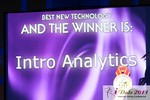 Intro Analytics, Winner of Best New Technology at the 2011 Miami iDate Awards