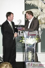 Steve Pammenter of White Label Dating at the 2011 Internet Dating Industry Awards in Miami