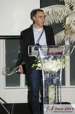 Sam Yagan, CEO of OK Cupid in Miami at the 2011 Internet Dating Industry Awards