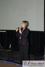 Lindsey Richmond (Corporate Sales at Royal Caribbean Cruise Lines) at the 2011 Internet Dating Conference in Miami