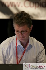 Mark Harrison (Dating Factory) at iDate2011 Miami