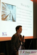 John Breyalt (National Consumers League) at Miami iDate2011